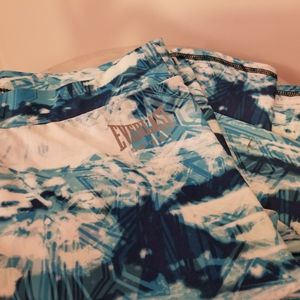 Blue, Green & White Everlast Leggings